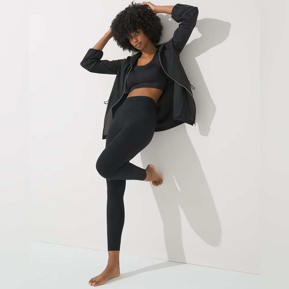 Soma 360 High-Rise 7/8 Leggings Black SZ S - Picture 2 of 15
